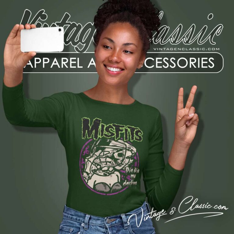 The Misfits Shirt Die Die My Darling Long Sleeve Tee The Misfits Shirt Die Die My Darling Long Sleeve Tee