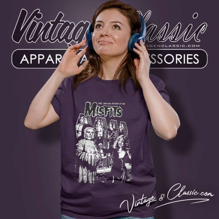 The Misfits Shirt The Shocking Return Of The Misfits Women TShirt The Misfits Shirt The Shocking Return Of The Misfits Women TShirt