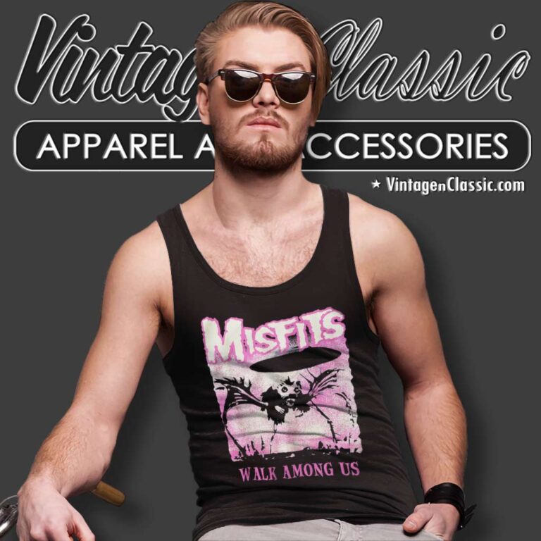 The Misfits Walk Among Us Album Tank Top Racerback The Misfits Walk Among Us Album Tank Top Racerback