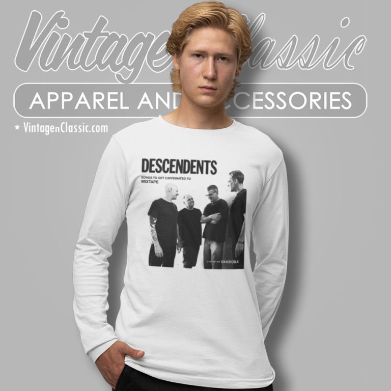 The Mixtape Oldies Punk Descendents Long Sleeve Tee The Mixtape Oldies Punk Descendents Long Sleeve Tee