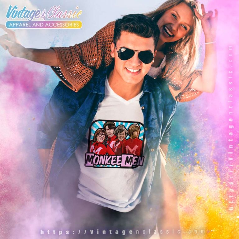 The Monkees Funny Member V Neck TShirt The Monkees Funny Member V Neck TShirt