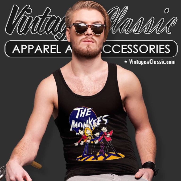 The Monkees Funny Tank Top Racerback The Monkees Funny Tank Top Racerback