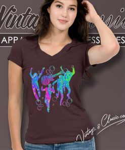 The Monkees Graphic V Neck TShirt