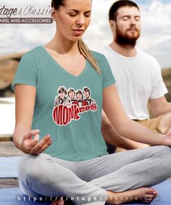The Monkees Member V Neck TShirt