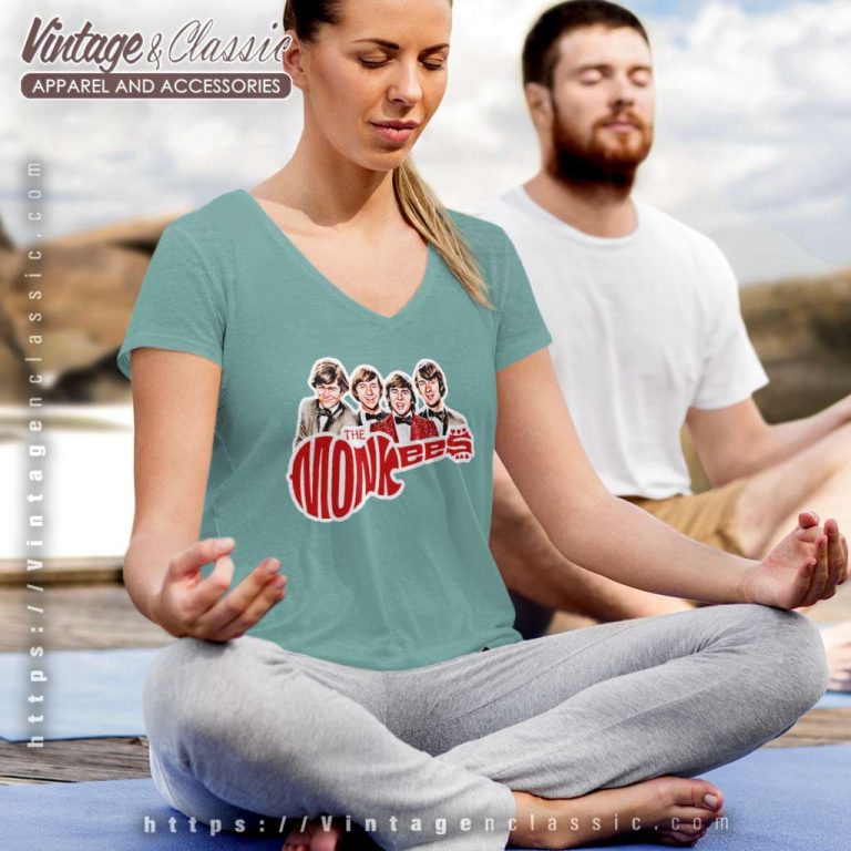 The Monkees Member V Neck TShirt The Monkees Member V Neck TShirt