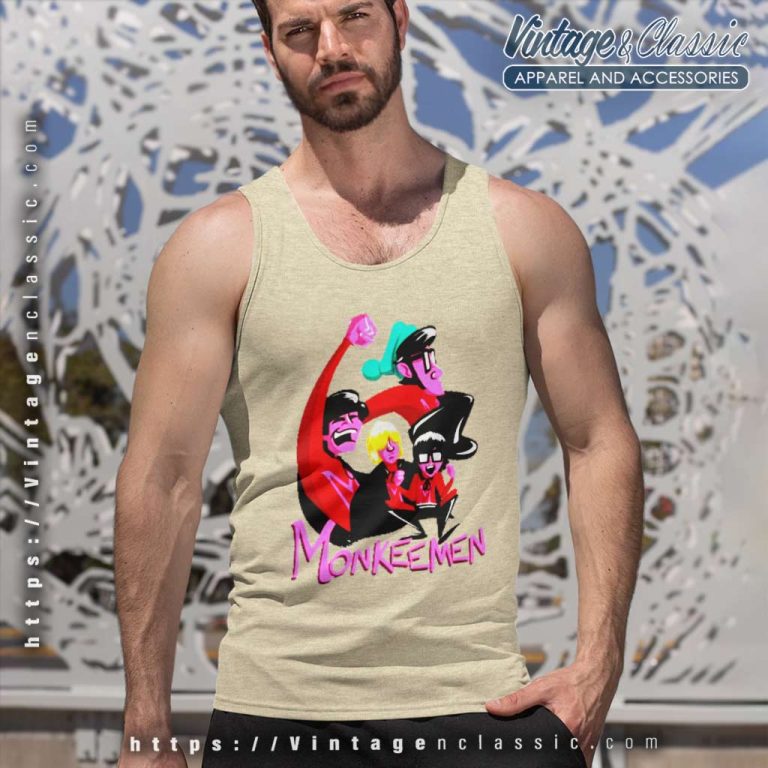 The Monkees Monkeemen Tank Top Racerback The Monkees Monkeemen Tank Top Racerback
