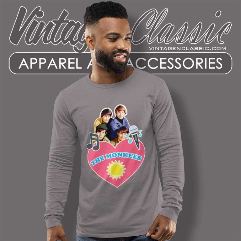 The Monkees Retro Long Sleeve Tee The Monkees Retro Long Sleeve Tee