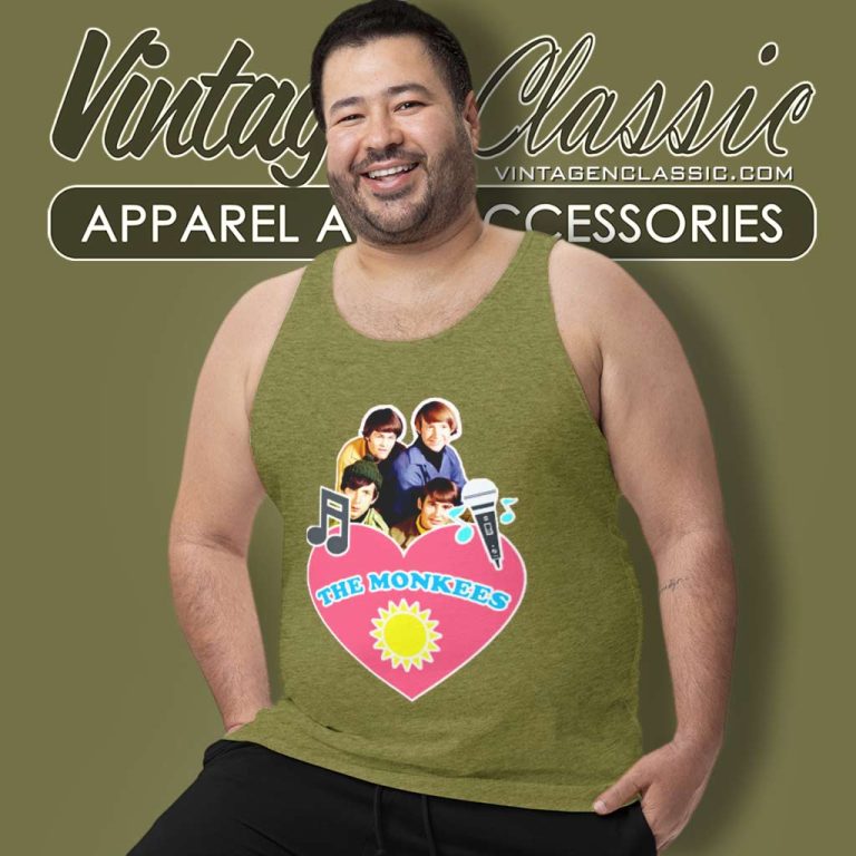 The Monkees Retro Tank Top Racerback The Monkees Retro Tank Top Racerback