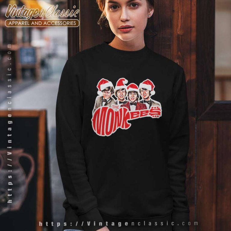 The Monkees Shirt Christmas Version Sweatshirt The Monkees Shirt Christmas Version Sweatshirt