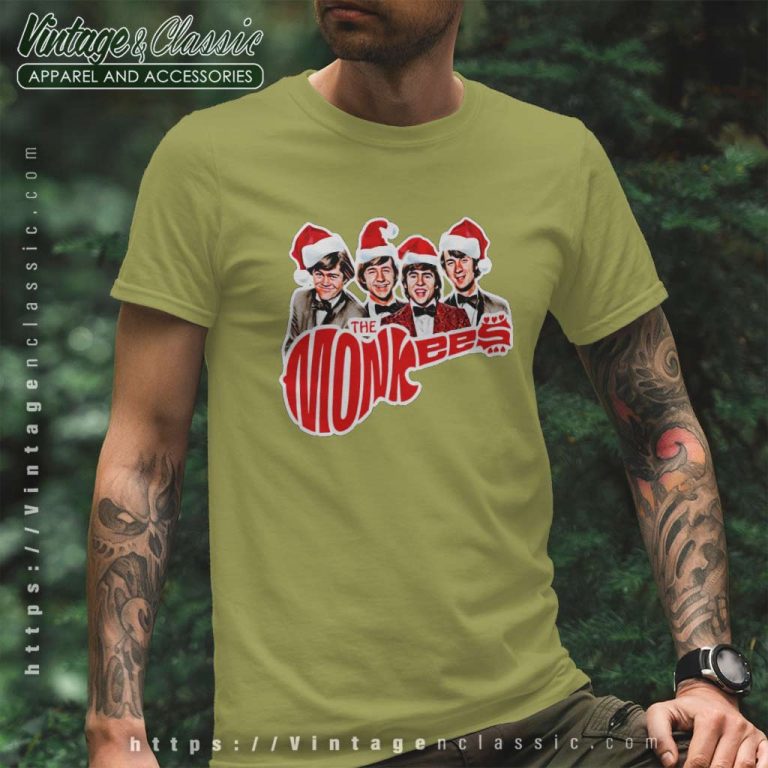 The Monkees Shirt Christmas Version T Shirt The Monkees Shirt Christmas Version T Shirt