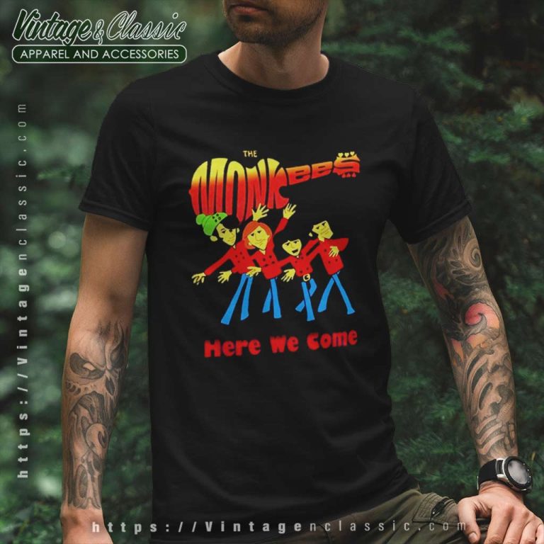 The Monkees Shirt Here We Come T Shirt The Monkees Shirt Here We Come T Shirt