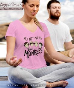 The Monkees Shirt Hey Hey We Are The Monkees V Neck TShirt