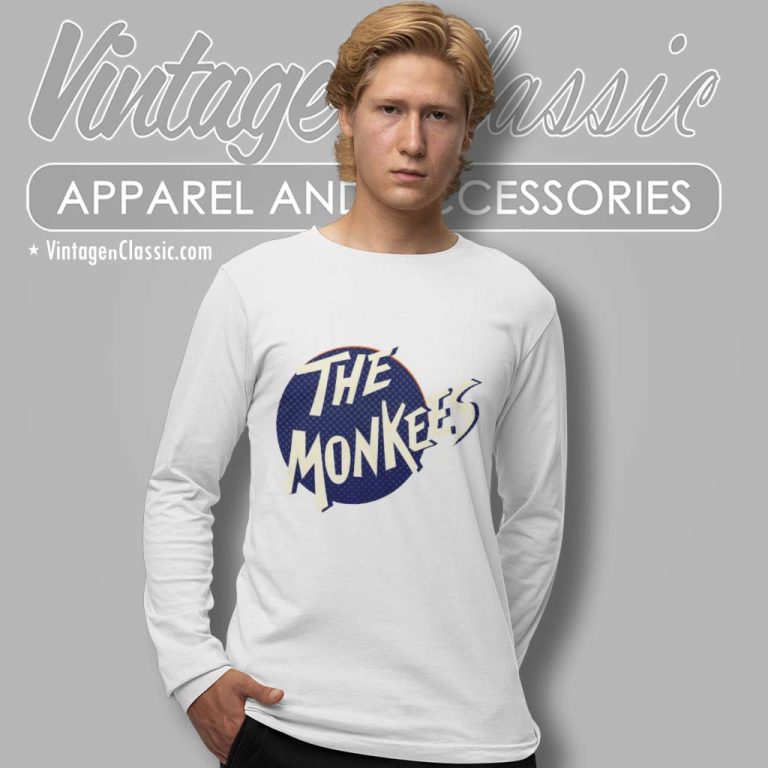 The Monkees Shirt Logo Band Long Sleeve Tee The Monkees Shirt Logo Band Long Sleeve Tee