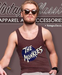 The Monkees Shirt Logo Band Tank Top Racerback
