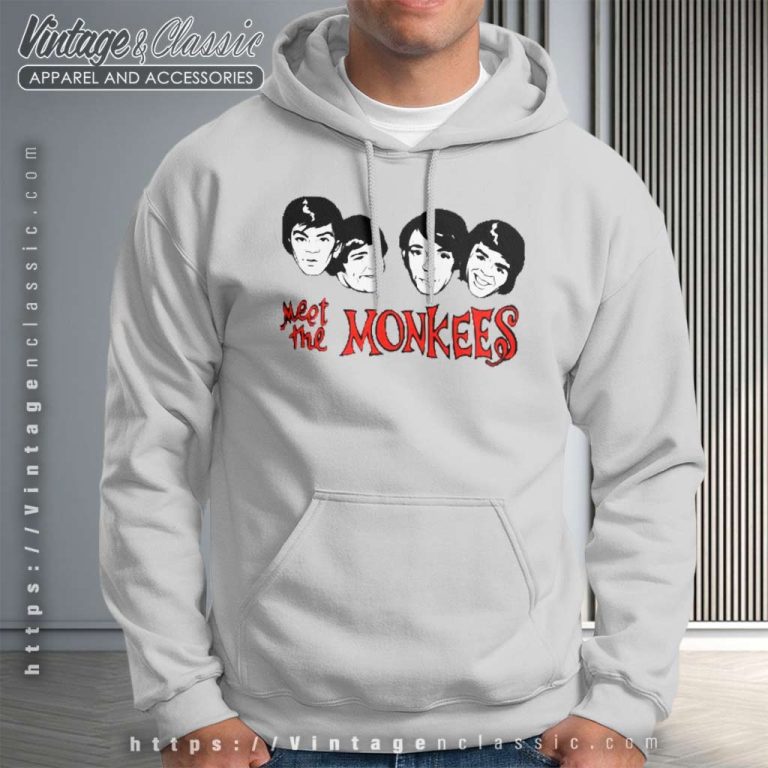 The Monkees Shirt Logo Member Hoodie The Monkees Shirt Logo Member Hoodie