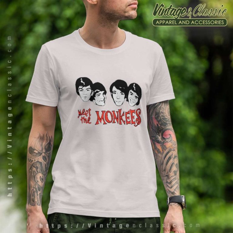 The Monkees Shirt Logo Member T Shirt The Monkees Shirt Logo Member T Shirt