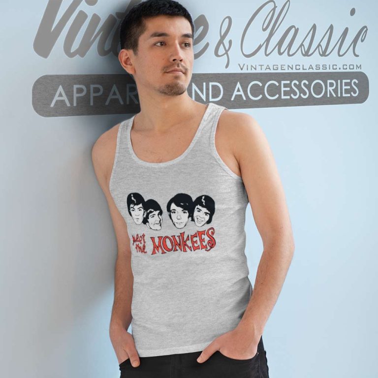 The Monkees Shirt Logo Member Tank Top Racerback The Monkees Shirt Logo Member Tank Top Racerback