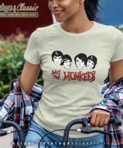 The Monkees Shirt Logo Member Women TShirt