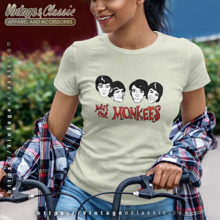 The Monkees Shirt Logo Member Women TShirt The Monkees Shirt Logo Member Women TShirt