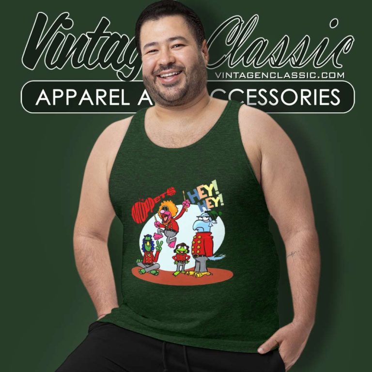 The Monkees X The Muppets Tank Top Racerback The Monkees X The Muppets Tank Top Racerback