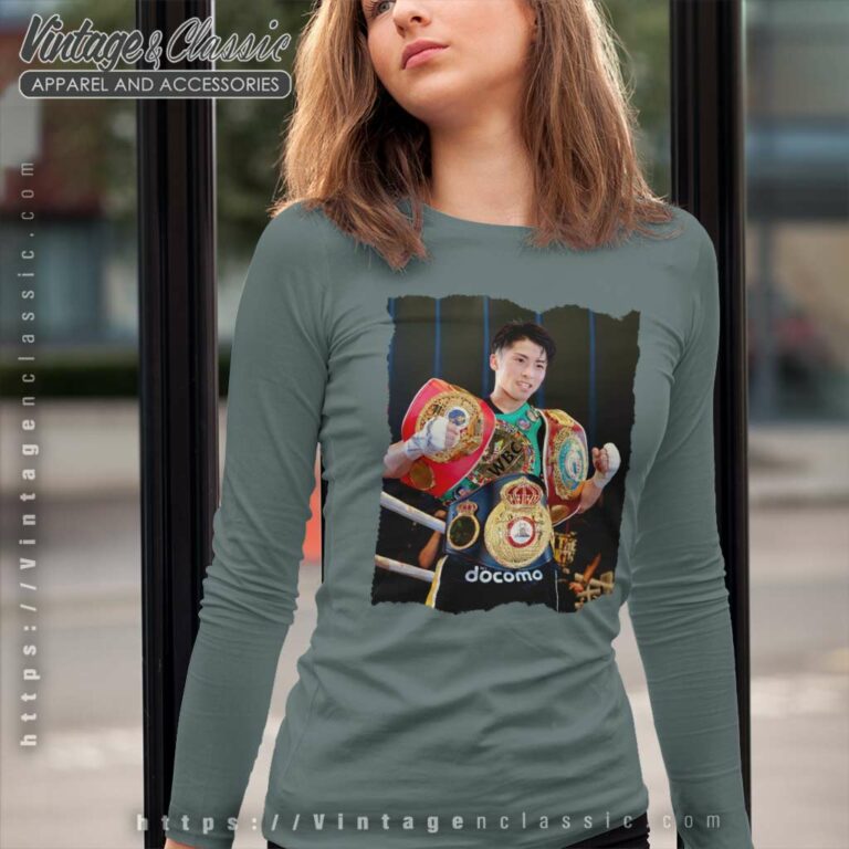 The Monster Naoya Inoue Wbc World Champion Long Sleeve Tee The Monster Naoya Inoue Wbc World Champion Long Sleeve Tee