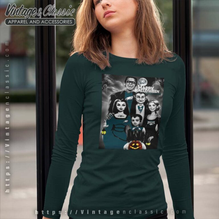 The Munsters Eagles Halloween Long Sleeve Tee The Munsters Eagles Halloween Long Sleeve Tee