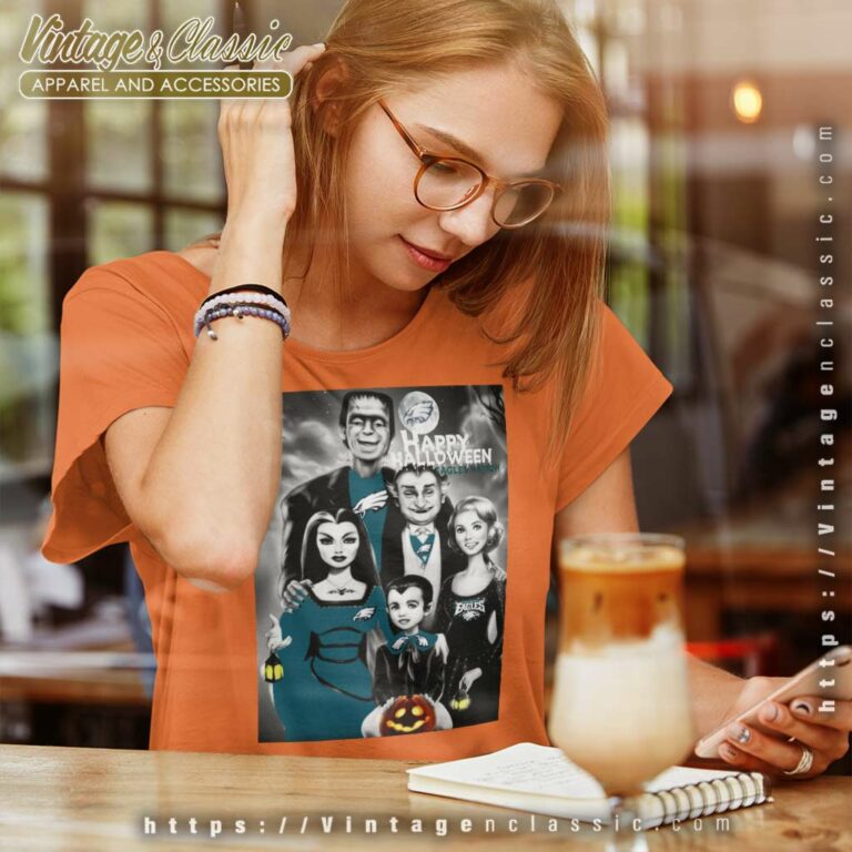 The Munsters Eagles Halloween Women TShirt The Munsters Eagles Halloween Women TShirt