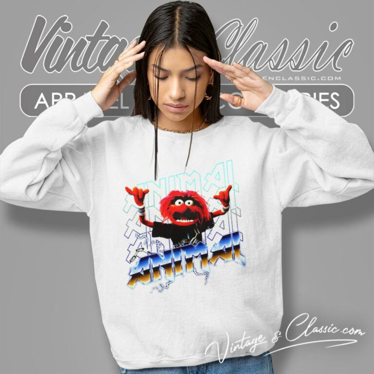 The Muppets Dj Animal Sweatshirt The Muppets Dj Animal Sweatshirt