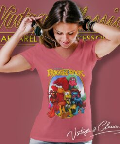 The Muppets Fraggle Rock V Neck TShirt