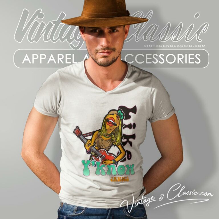The Muppets Janice V Neck TShirt The Muppets Janice V Neck TShirt