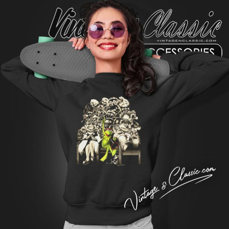 The Muppets Kermit Director Sweatshirt The Muppets Kermit Director Sweatshirt