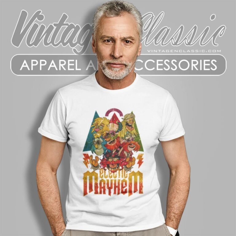 The Muppets Rock Retro T Shirt The Muppets Rock Retro T Shirt