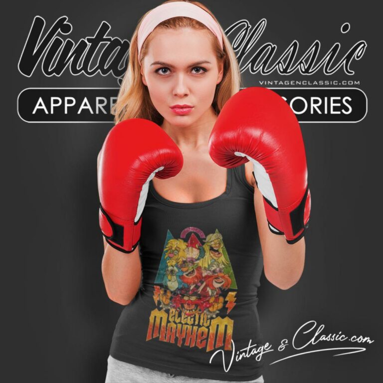 The Muppets Rock Retro Tank Top Racerback The Muppets Rock Retro Tank Top Racerback