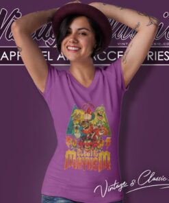 The Muppets Rock Retro V Neck TShirt