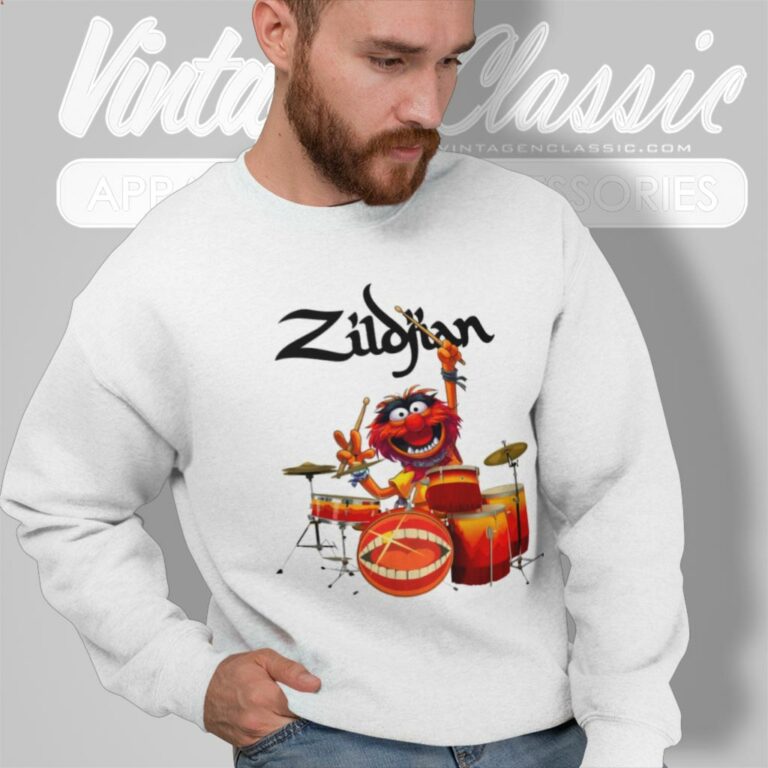 The Muppets Shirt Animal Drum Player Sweatshirt The Muppets Shirt Animal Drum Player Sweatshirt