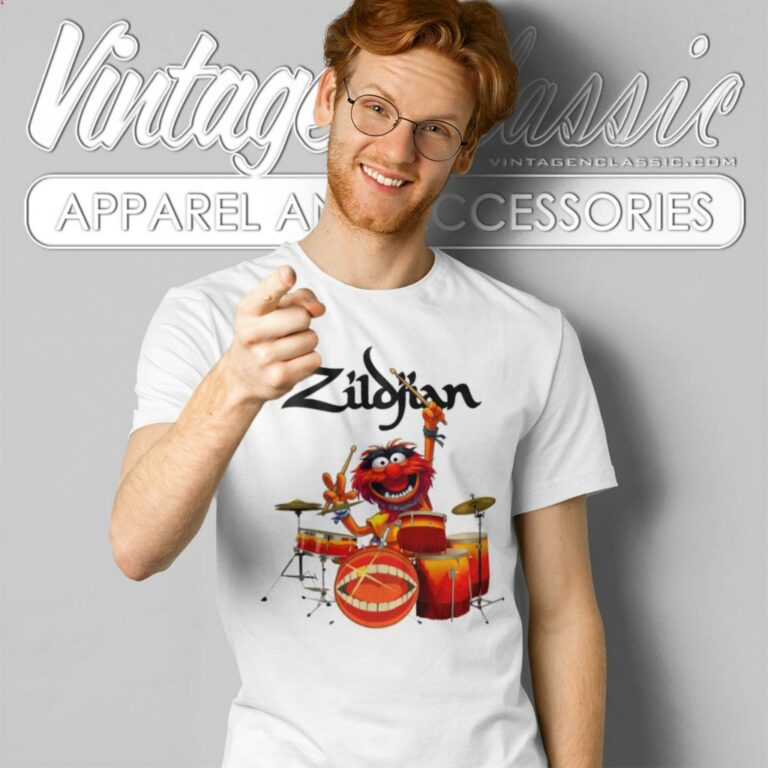 The Muppets Shirt Animal Drum Player T Shirt The Muppets Shirt Animal Drum Player T Shirt
