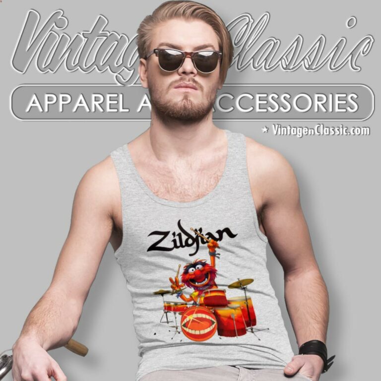 The Muppets Shirt Animal Drum Player Tank Top Racerback The Muppets Shirt Animal Drum Player Tank Top Racerback