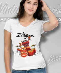The Muppets Shirt Animal Drum Player V Neck TShirt