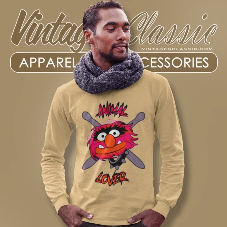The Muppets Shirt Animal Lover Long Sleeve Tee The Muppets Shirt Animal Lover Long Sleeve Tee