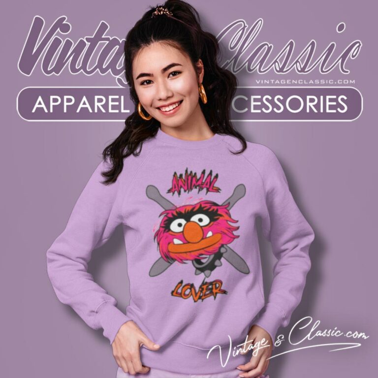 The Muppets Shirt Animal Lover Sweatshirt The Muppets Shirt Animal Lover Sweatshirt