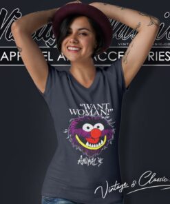 The Muppets Shirt Animal Want Woman V Neck TShirt