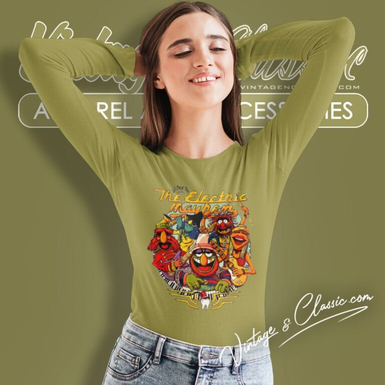 The Muppets Shirt Dr Teeth And The Electric May Hem Long Sleeve Tee The Muppets Shirt Dr Teeth And The Electric May Hem Long Sleeve Tee