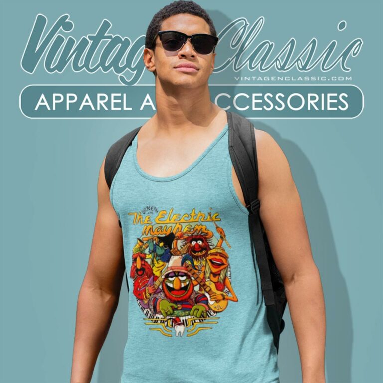 The Muppets Shirt Dr Teeth And The Electric May Hem Tank Top Racerback The Muppets Shirt Dr Teeth And The Electric May Hem Tank Top Racerback