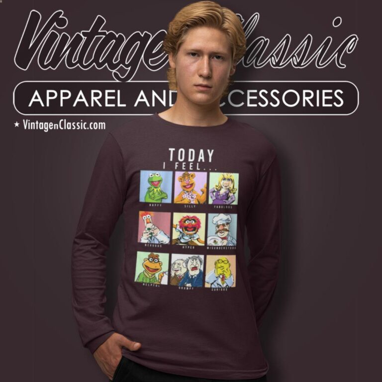 The Muppets Shirt Feeling Of The Day Long Sleeve Tee The Muppets Shirt Feeling Of The Day Long Sleeve Tee