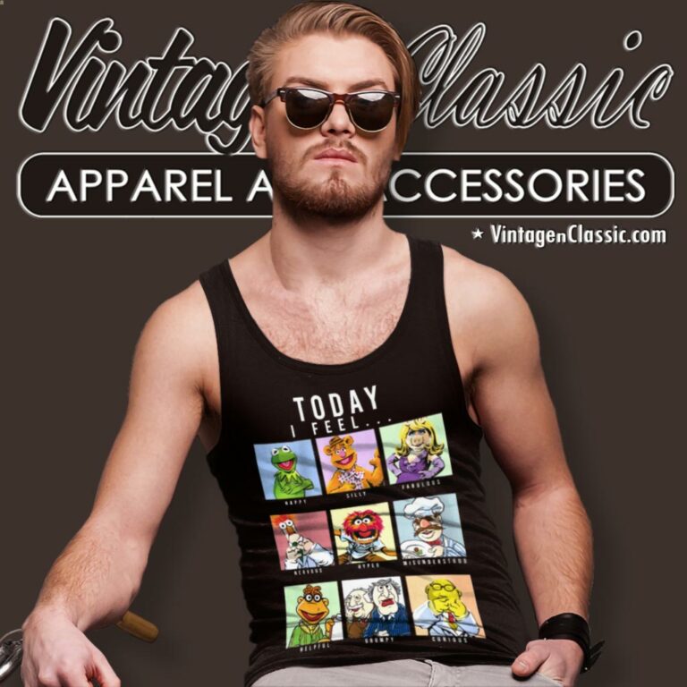 The Muppets Shirt Feeling Of The Day Tank Top Racerback The Muppets Shirt Feeling Of The Day Tank Top Racerback