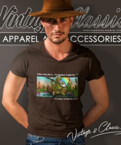 The Muppets Shirt Kermit The Frog Quote V Neck TShirt