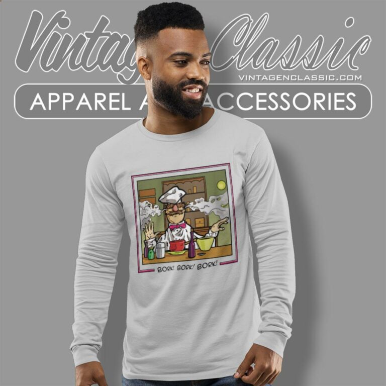 The Muppets Shirt Kitchen Swedish Chef Long Sleeve Tee The Muppets Shirt Kitchen Swedish Chef Long Sleeve Tee