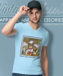 The Muppets Shirt Kitchen Swedish Chef V Neck TShirt