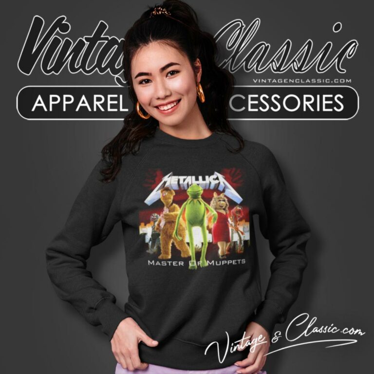 The Muppets Shirt Master Of Muppets Sweatshirt The Muppets Shirt Master Of Muppets Sweatshirt