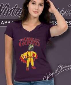 The Muppets Shirt The Great Gonzo V Neck TShirt